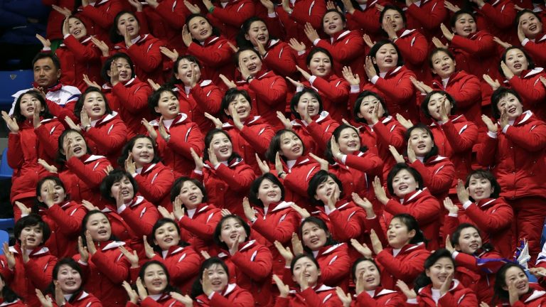 North Korean Cheerleaders