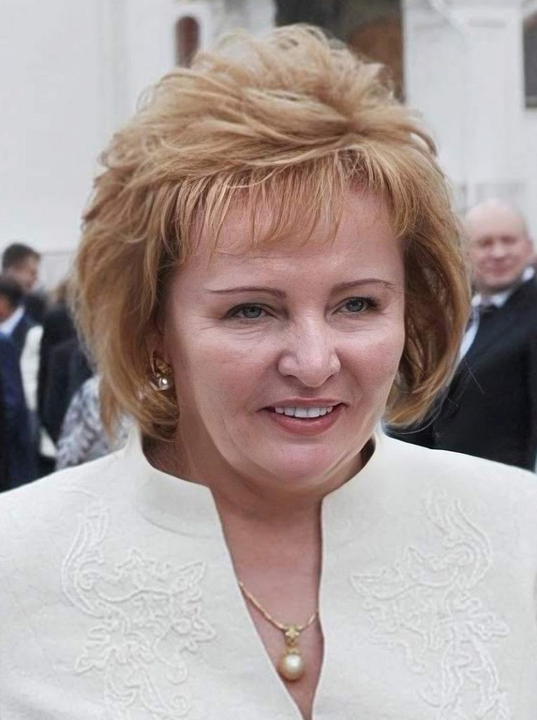 Lyudmila Shkrebneva, ex wife of Putin