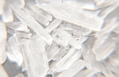 Meth crystals