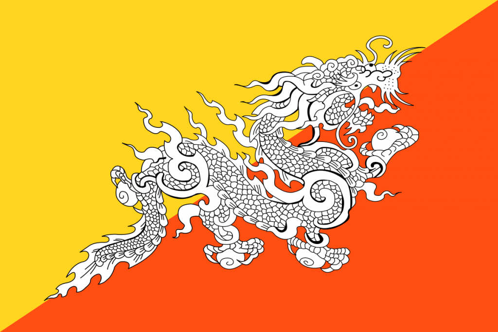 Bhutan flag