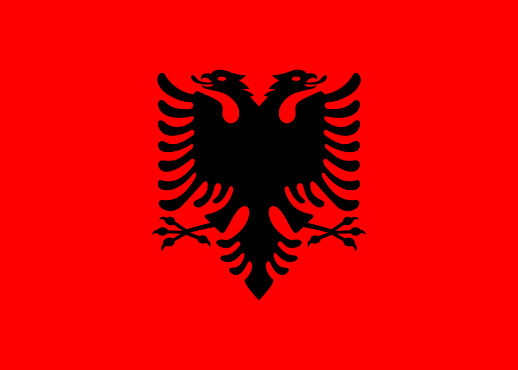 Albanian weird flag