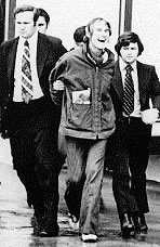 Photo of the arrest of Timothy Leary
