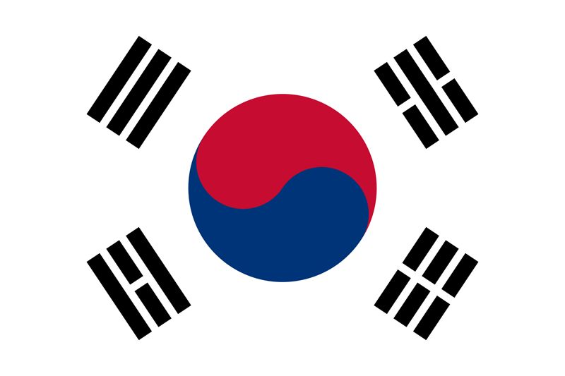 South Korea flag