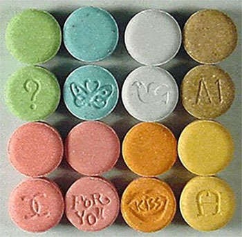 MDMA tablets, what some consider a more modern parallel to LSD.