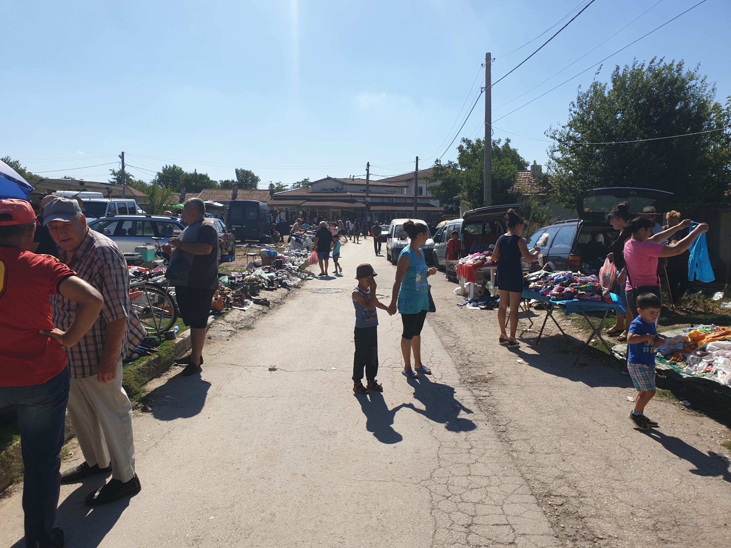 Visiting a Roma Gypsy Market in Bulgaria